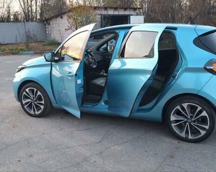 Синий Рено Зое, объемом двигателя 0 л и пробегом 85 тыс. км за 13999 $, фото 1 на Automoto.ua