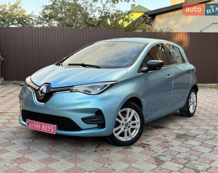 Синий Рено Зое, объемом двигателя 0 л и пробегом 87 тыс. км за 11499 $, фото 57 на Automoto.ua