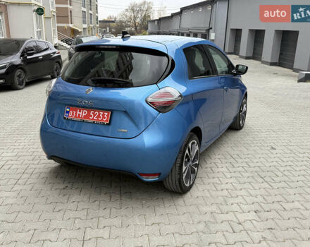 Синий Рено Зое, объемом двигателя 0 л и пробегом 75 тыс. км за 13300 $, фото 12 на Automoto.ua