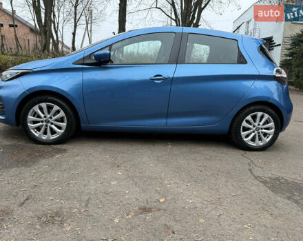 Синий Рено Зое, объемом двигателя 0 л и пробегом 120 тыс. км за 11500 $, фото 3 на Automoto.ua