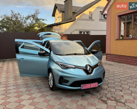 Синий Рено Зое, объемом двигателя 0 л и пробегом 87 тыс. км за 11499 $, фото 22 на Automoto.ua