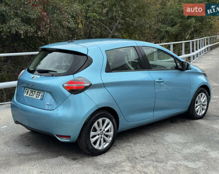 Синий Рено Зое, объемом двигателя 0 л и пробегом 56 тыс. км за 12999 $, фото 3 на Automoto.ua