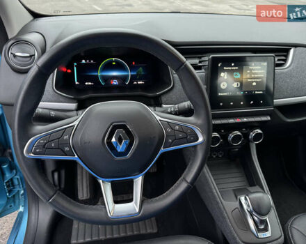 Синий Рено Зое, объемом двигателя 0 л и пробегом 56 тыс. км за 12999 $, фото 17 на Automoto.ua