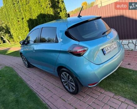 Синий Рено Зое, объемом двигателя 0 л и пробегом 39 тыс. км за 13700 $, фото 12 на Automoto.ua