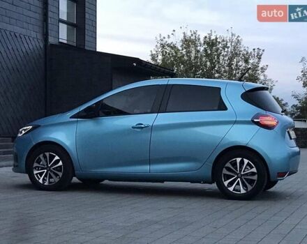 Синий Рено Зое, объемом двигателя 0 л и пробегом 25 тыс. км за 11700 $, фото 1 на Automoto.ua
