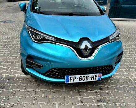 Синий Рено Зое, объемом двигателя 0 л и пробегом 82 тыс. км за 12500 $, фото 1 на Automoto.ua