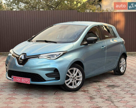Синий Рено Зое, объемом двигателя 0 л и пробегом 87 тыс. км за 10999 $, фото 46 на Automoto.ua