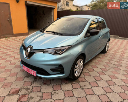 Синий Рено Зое, объемом двигателя 0 л и пробегом 87 тыс. км за 11499 $, фото 9 на Automoto.ua