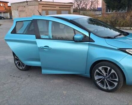 Синий Рено Зое, объемом двигателя 0 л и пробегом 85 тыс. км за 13999 $, фото 15 на Automoto.ua