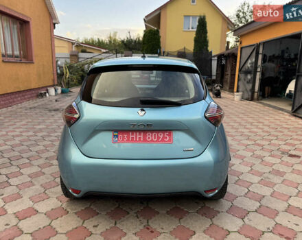Синий Рено Зое, объемом двигателя 0 л и пробегом 87 тыс. км за 10999 $, фото 6 на Automoto.ua
