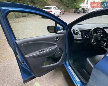 Синий Рено Зое, объемом двигателя 0 л и пробегом 141 тыс. км за 12577 $, фото 10 на Automoto.ua