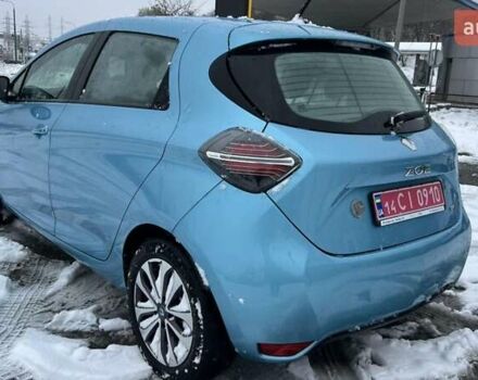 Синій Рено Зое, об'ємом двигуна 0 л та пробігом 57 тис. км за 12300 $, фото 3 на Automoto.ua