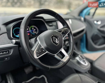 Синий Рено Зое, объемом двигателя 0 л и пробегом 91 тыс. км за 12200 $, фото 14 на Automoto.ua