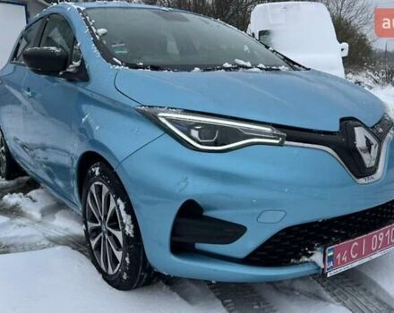 Синій Рено Зое, об'ємом двигуна 0 л та пробігом 57 тис. км за 12300 $, фото 1 на Automoto.ua