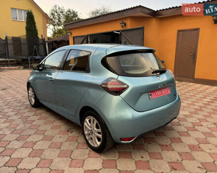 Синий Рено Зое, объемом двигателя 0 л и пробегом 87 тыс. км за 11499 $, фото 7 на Automoto.ua