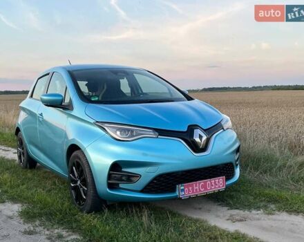 Синий Рено Зое, объемом двигателя 0 л и пробегом 45 тыс. км за 13950 $, фото 25 на Automoto.ua