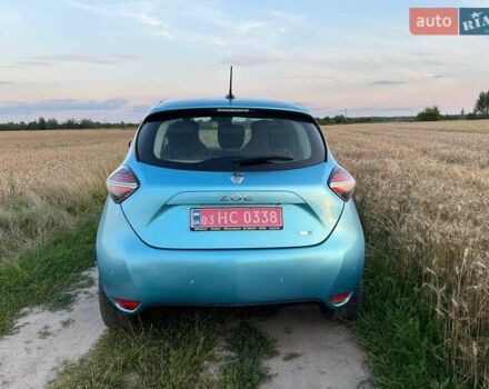 Синий Рено Зое, объемом двигателя 0 л и пробегом 45 тыс. км за 13950 $, фото 17 на Automoto.ua
