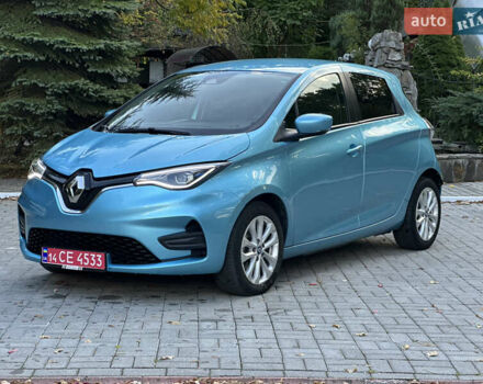 Синий Рено Зое, объемом двигателя 0 л и пробегом 50 тыс. км за 11700 $, фото 19 на Automoto.ua