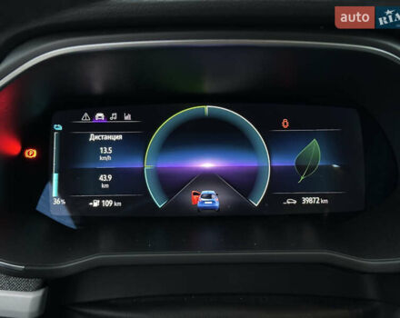 Синій Рено Зое, об'ємом двигуна 0 л та пробігом 39 тис. км за 13990 $, фото 22 на Automoto.ua