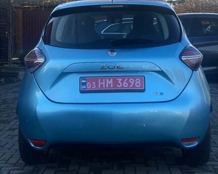 Синий Рено Зое, объемом двигателя 0 л и пробегом 43 тыс. км за 13800 $, фото 4 на Automoto.ua