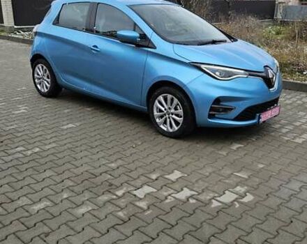 Синий Рено Зое, объемом двигателя 0 л и пробегом 49 тыс. км за 14500 $, фото 7 на Automoto.ua