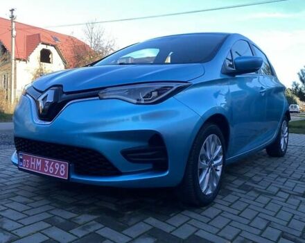 Синий Рено Зое, объемом двигателя 0 л и пробегом 43 тыс. км за 13800 $, фото 3 на Automoto.ua