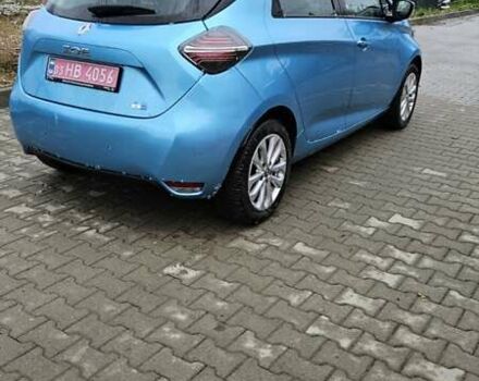 Синий Рено Зое, объемом двигателя 0 л и пробегом 49 тыс. км за 14500 $, фото 3 на Automoto.ua