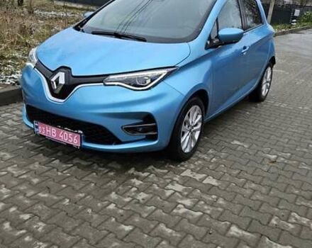 Синий Рено Зое, объемом двигателя 0 л и пробегом 49 тыс. км за 14500 $, фото 20 на Automoto.ua