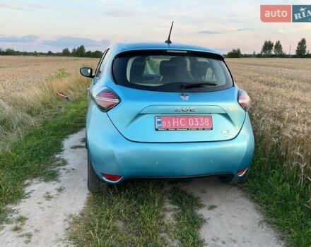 Синий Рено Зое, объемом двигателя 0 л и пробегом 45 тыс. км за 13950 $, фото 16 на Automoto.ua