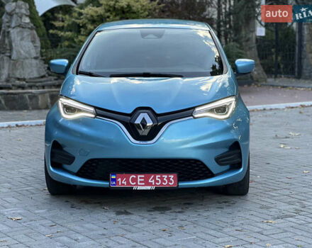 Синий Рено Зое, объемом двигателя 0 л и пробегом 50 тыс. км за 11700 $, фото 2 на Automoto.ua