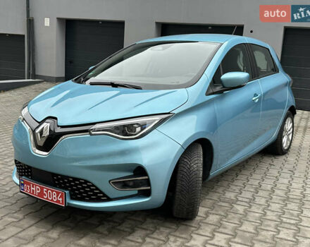 Синій Рено Зое, об'ємом двигуна 0 л та пробігом 47 тис. км за 12300 $, фото 2 на Automoto.ua