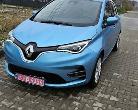 Синий Рено Зое, объемом двигателя 0 л и пробегом 49 тыс. км за 14500 $, фото 19 на Automoto.ua