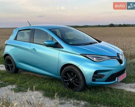 Синий Рено Зое, объемом двигателя 0 л и пробегом 45 тыс. км за 13950 $, фото 24 на Automoto.ua