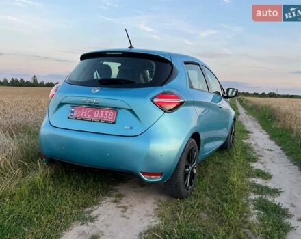 Синий Рено Зое, объемом двигателя 0 л и пробегом 45 тыс. км за 13950 $, фото 9 на Automoto.ua