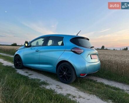 Синий Рено Зое, объемом двигателя 0 л и пробегом 45 тыс. км за 13950 $, фото 7 на Automoto.ua
