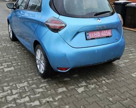 Синий Рено Зое, объемом двигателя 0 л и пробегом 49 тыс. км за 14500 $, фото 6 на Automoto.ua