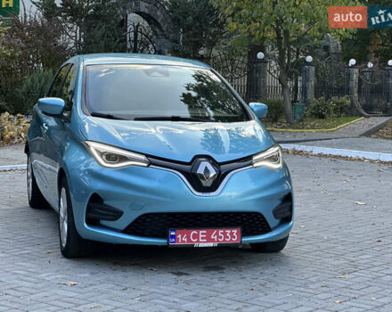 Синий Рено Зое, объемом двигателя 0 л и пробегом 50 тыс. км за 11700 $, фото 4 на Automoto.ua