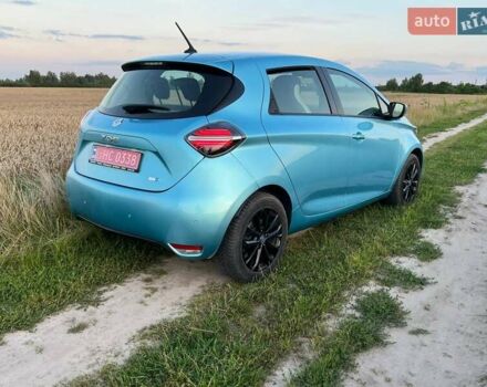 Синий Рено Зое, объемом двигателя 0 л и пробегом 45 тыс. км за 13950 $, фото 10 на Automoto.ua
