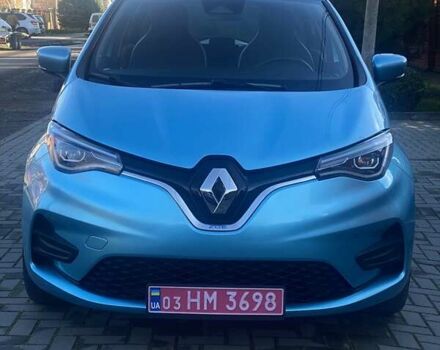 Синий Рено Зое, объемом двигателя 0 л и пробегом 43 тыс. км за 13800 $, фото 1 на Automoto.ua