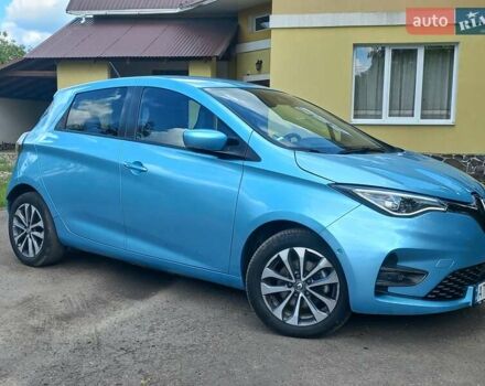 Синий Рено Зое, объемом двигателя 0 л и пробегом 88 тыс. км за 12711 $, фото 8 на Automoto.ua