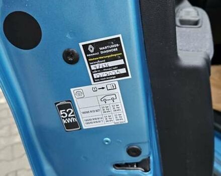 Синий Рено Зое, объемом двигателя 0 л и пробегом 49 тыс. км за 14500 $, фото 36 на Automoto.ua