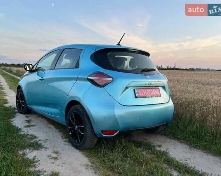 Синий Рено Зое, объемом двигателя 0 л и пробегом 45 тыс. км за 13950 $, фото 15 на Automoto.ua