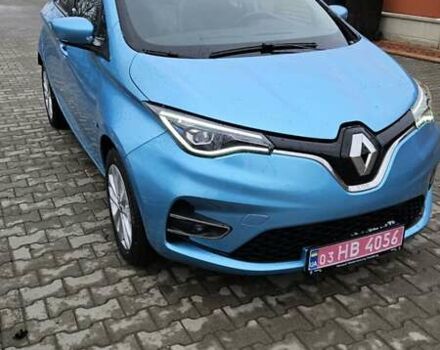 Синий Рено Зое, объемом двигателя 0 л и пробегом 49 тыс. км за 14500 $, фото 11 на Automoto.ua