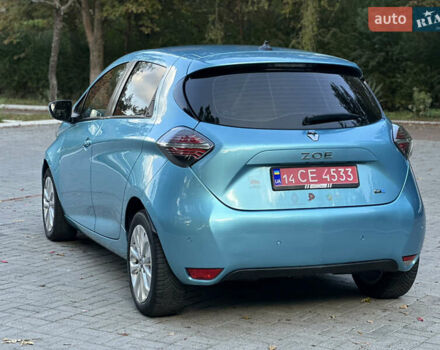 Синий Рено Зое, объемом двигателя 0 л и пробегом 50 тыс. км за 11700 $, фото 13 на Automoto.ua