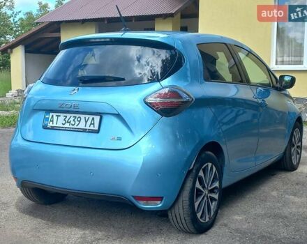 Синий Рено Зое, объемом двигателя 0 л и пробегом 88 тыс. км за 12711 $, фото 6 на Automoto.ua
