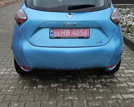 Синий Рено Зое, объемом двигателя 0 л и пробегом 49 тыс. км за 14500 $, фото 14 на Automoto.ua