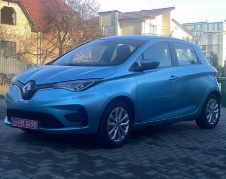 Синий Рено Зое, объемом двигателя 0 л и пробегом 43 тыс. км за 13800 $, фото 2 на Automoto.ua