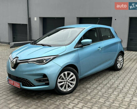 Синій Рено Зое, об'ємом двигуна 0 л та пробігом 47 тис. км за 12300 $, фото 8 на Automoto.ua