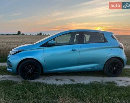 Синий Рено Зое, объемом двигателя 0 л и пробегом 45 тыс. км за 13950 $, фото 6 на Automoto.ua