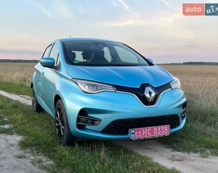 Синий Рено Зое, объемом двигателя 0 л и пробегом 45 тыс. км за 13950 $, фото 23 на Automoto.ua